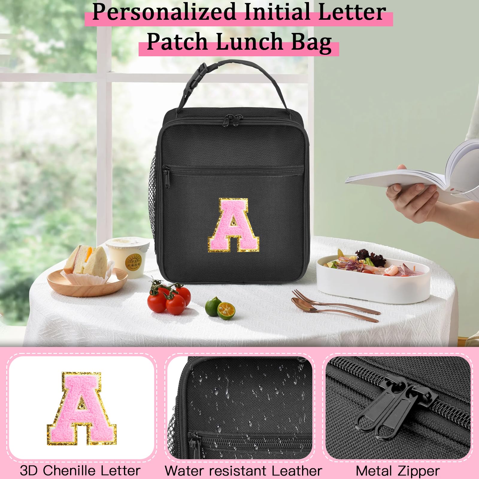 SANBADA bolsa de almuerzo ligera y portátil para llevar comida y bebidas.