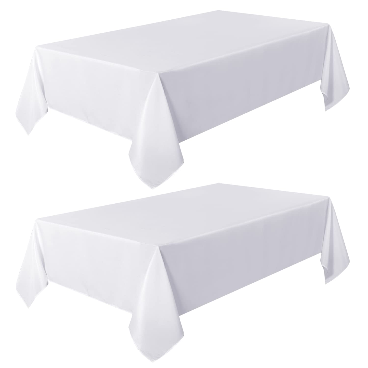 Mantel blanco sancua para camping y picnic, práctico y duradero.