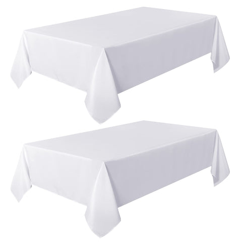 Mantel blanco sancua para camping y picnic, práctico y duradero.