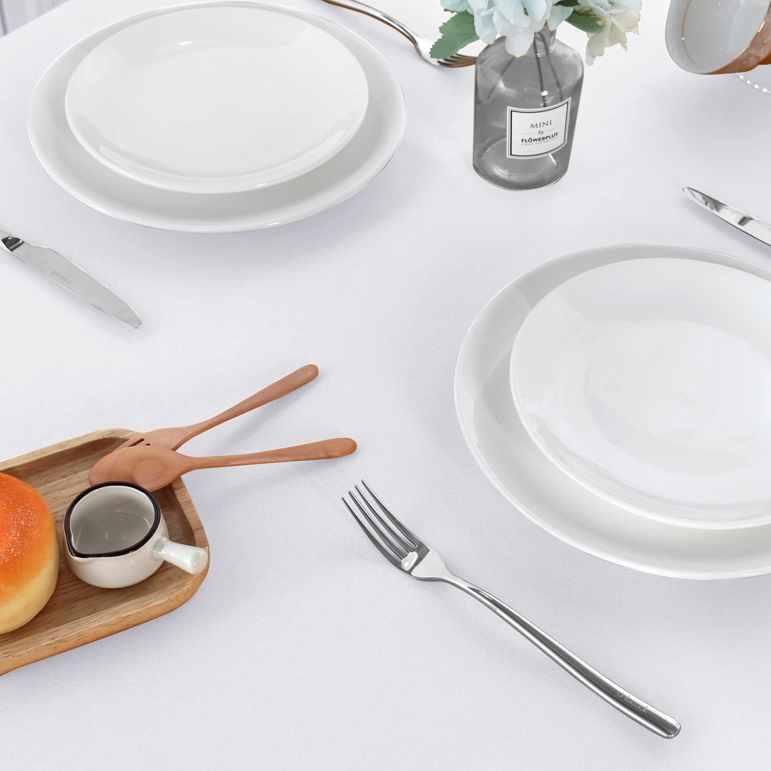 Mantel blanco sancua para exterior e interior, uso versátil.