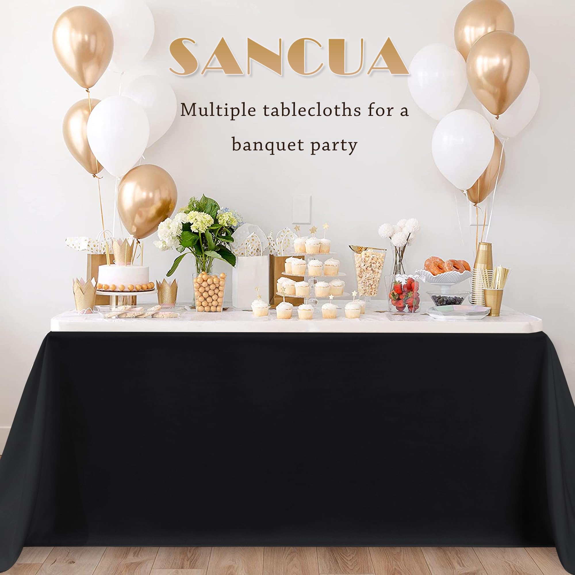 Mantel sancua para banquetes, estilo neutro que combina con decoraciones.