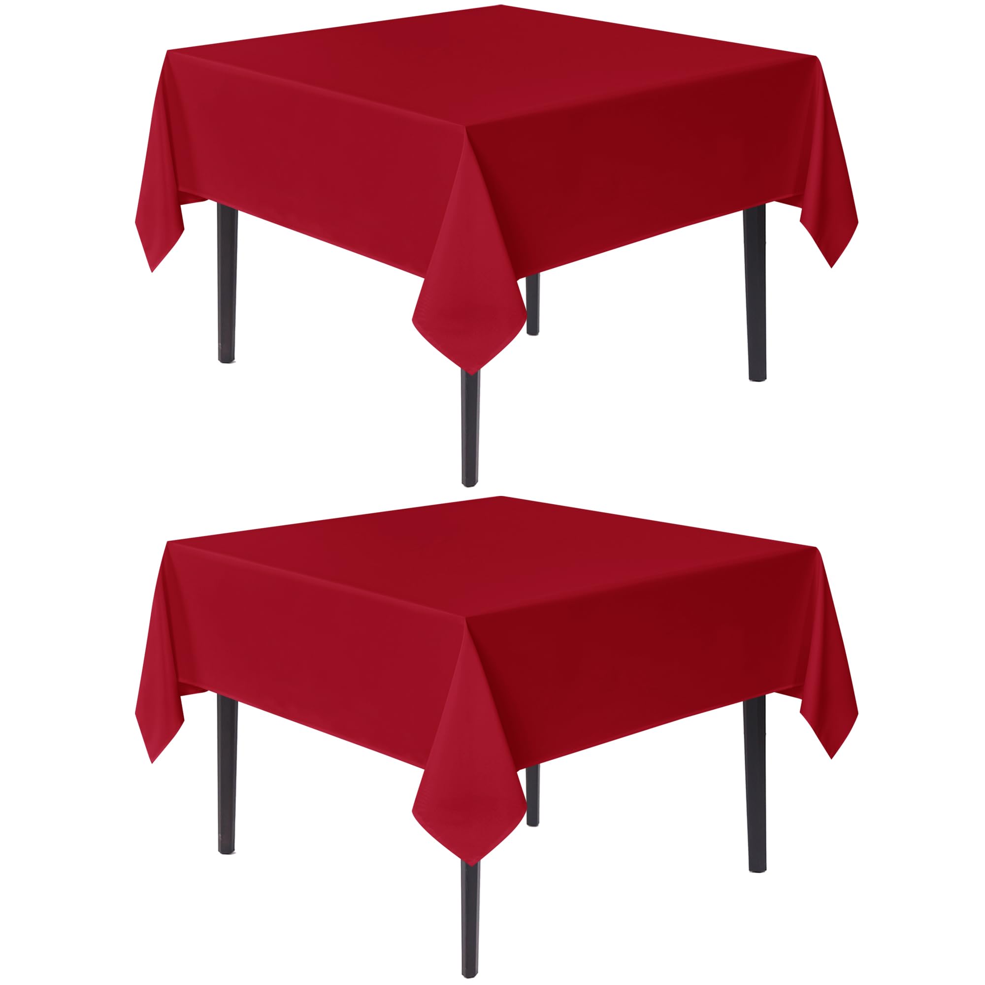 Mantel sancua navidad rojo 60x60 para fiestas