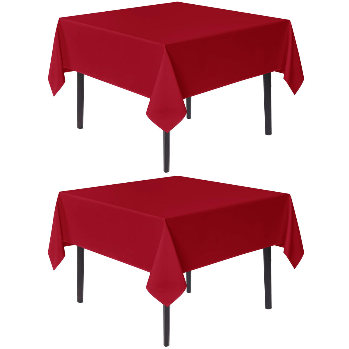 Mantel sancua navidad rojo 60x60 para fiestas