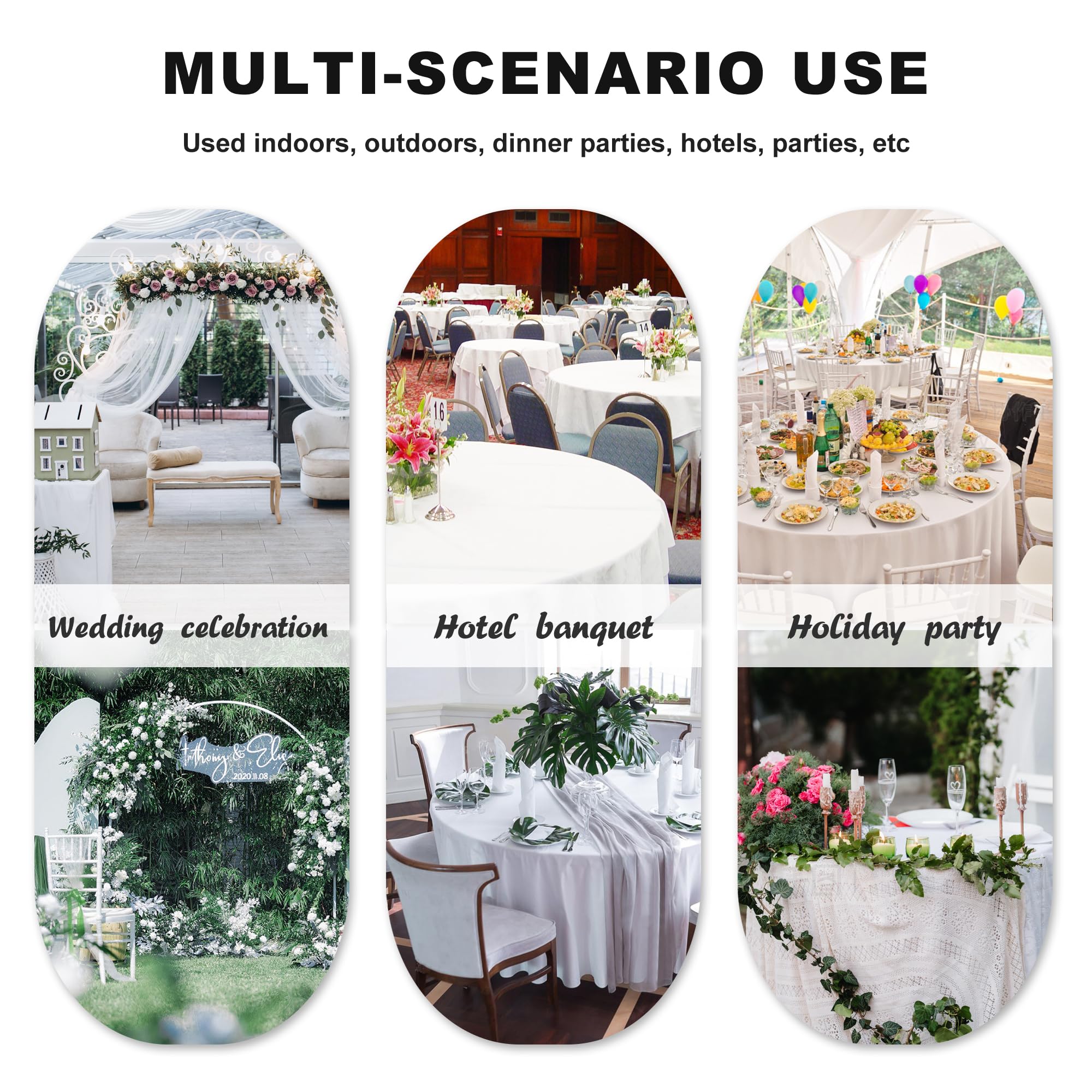 Mantel Sancua para uso interior y exterior en camping y reuniones.