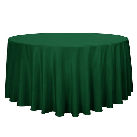 Mantel sancua redondo de 120 pulgadas protege la mesa con estilo