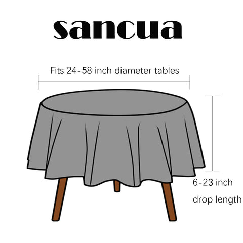 Mantel sancua para camping y picnic, fácil de guardar