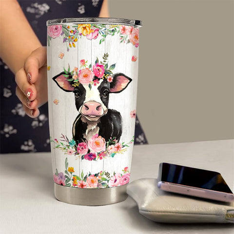 SANDJEST agarre ergonómico en vaso termo, cómodo al sostener