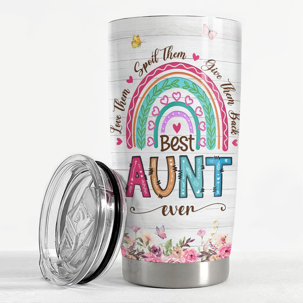 Vaso SANDJEST Aunt Tumbler 20 onzas, capacidad para todo el día.