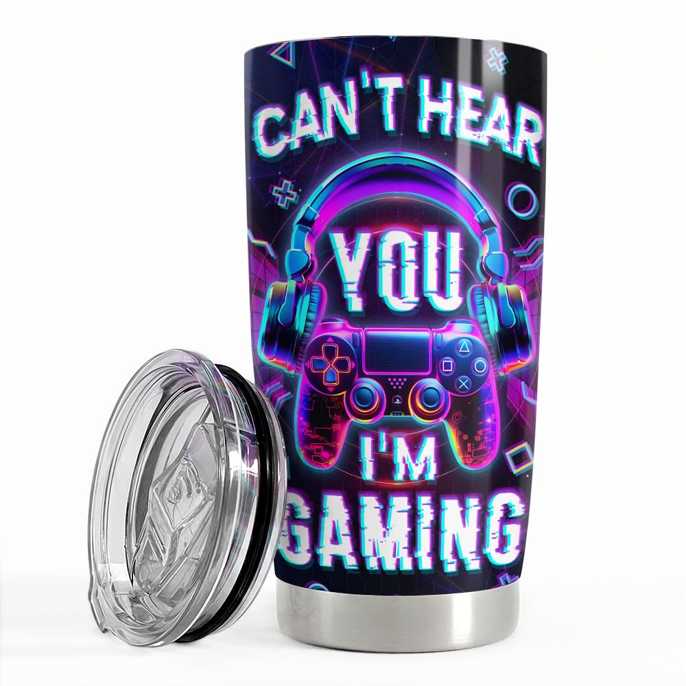 SANDJEST copa-juego-20oz termica en acero inoxidable para mantener bebidas frías o calientes
