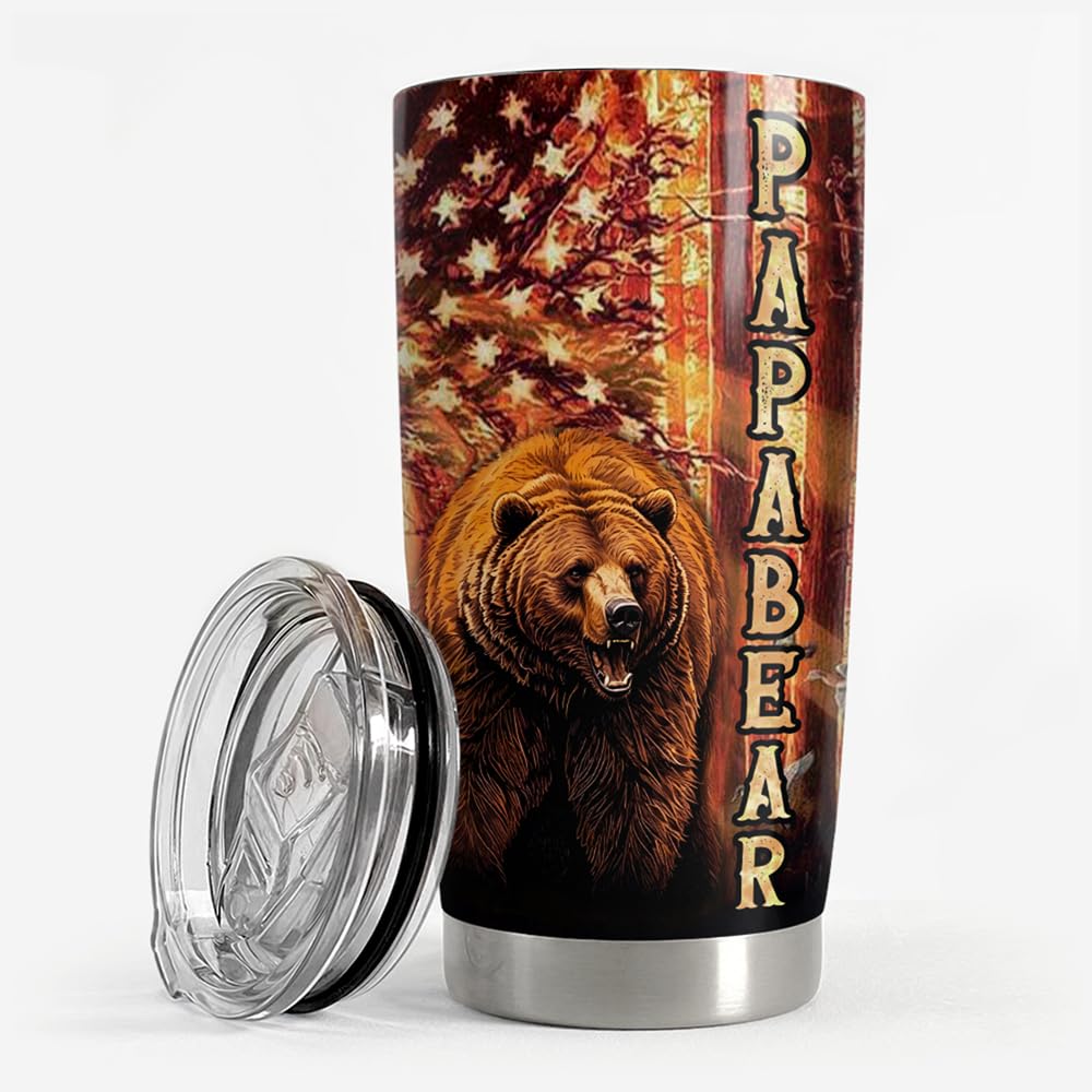 Sandjest Dad Tumbler con aislamiento interno para mantener bebidas a la temperatura