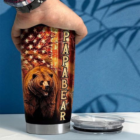 Sandjest Dad Tumbler para uso diario, perfecto para café y té