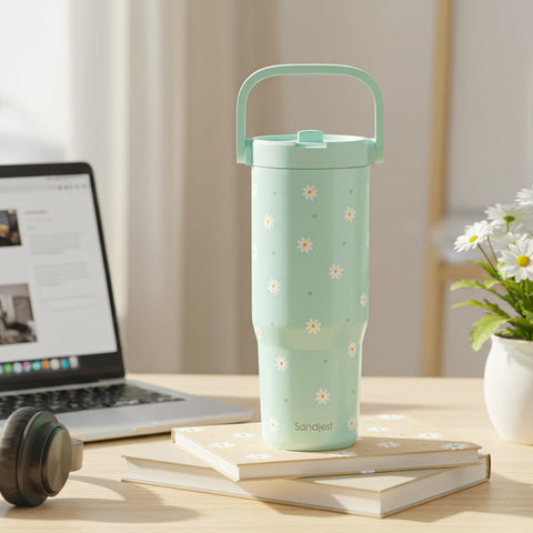 Diseño ergonómico de Sandjest Daisy para mano y comodidad.