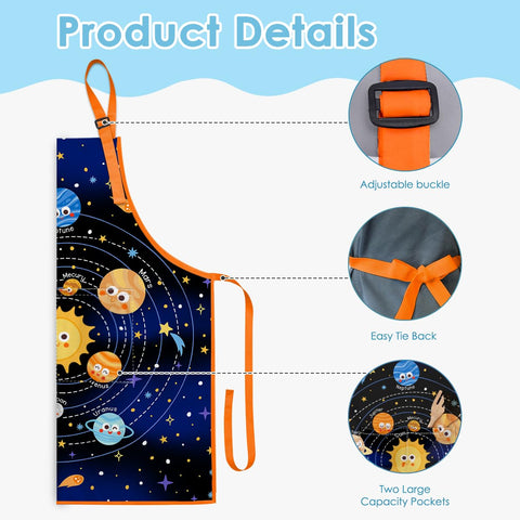 Delantal SANDJEST resistente al agua para actividades sucias.