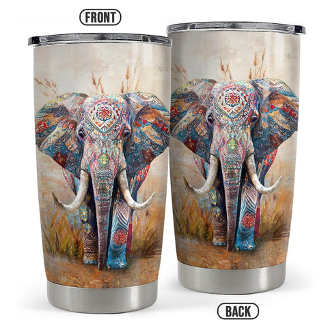 Sandjest Elefante 20oz con tapa segura para evitar derrames
