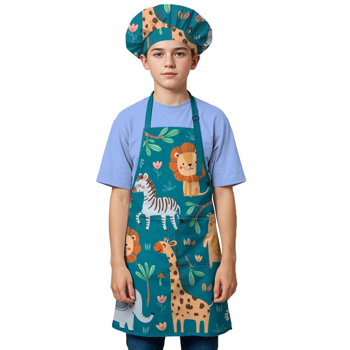 Gorro de chef SANDJEST para niños, complemento divertido y cómodo.