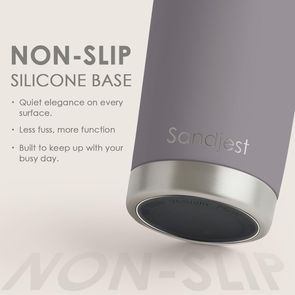SANDJEST diseño ergonómico para un agarre cómodo y seguro.