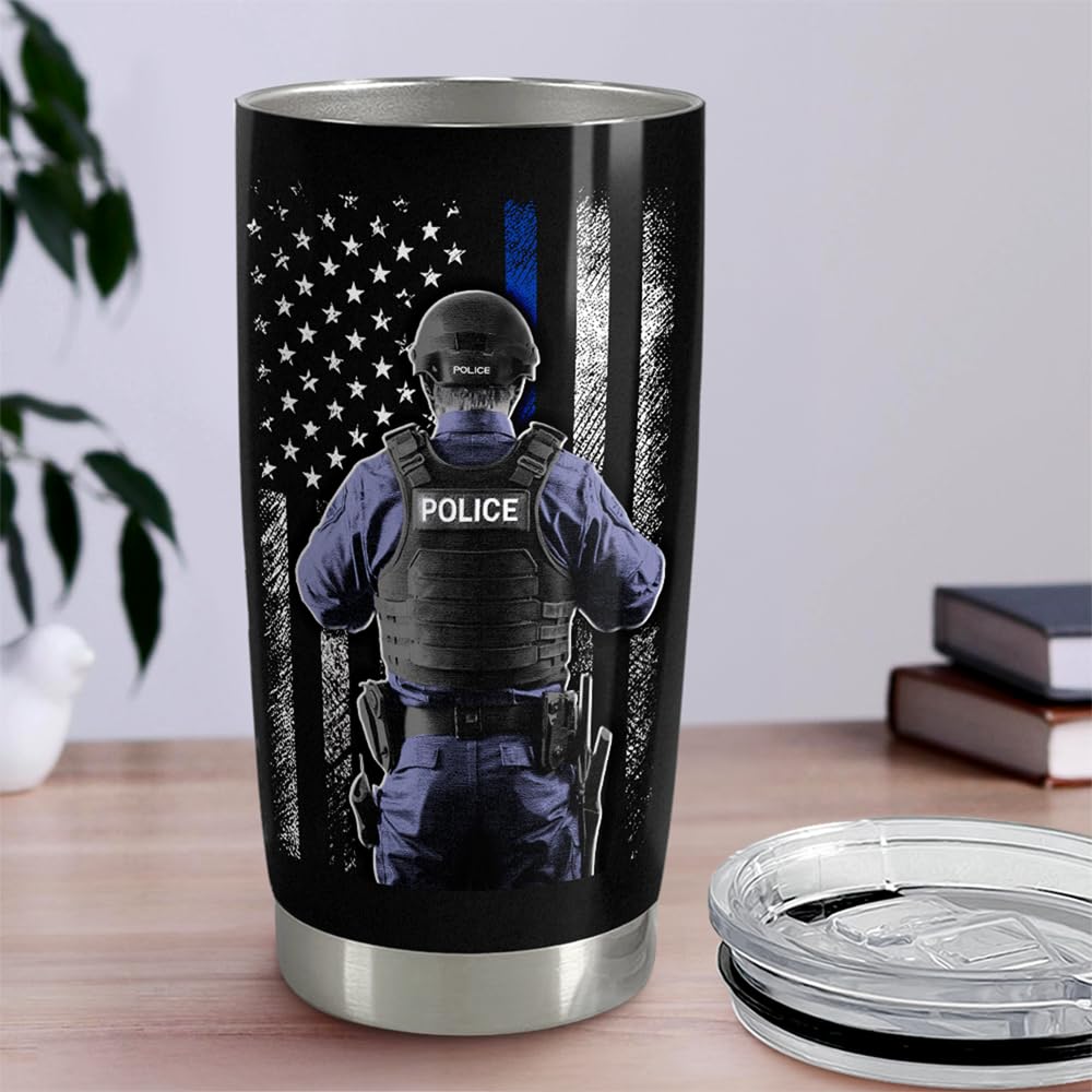 SandJEST Vaso policial perfecto para viajes y actividades diarias