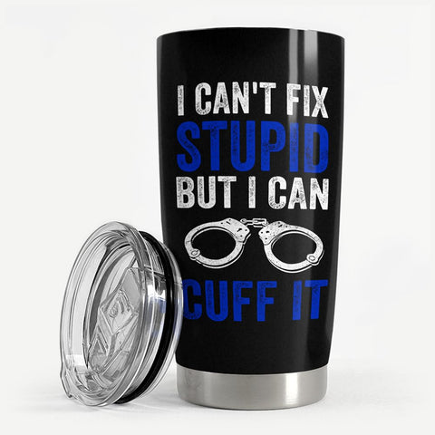 SandJEST Vaso policial regalo práctico para papá o oficial
