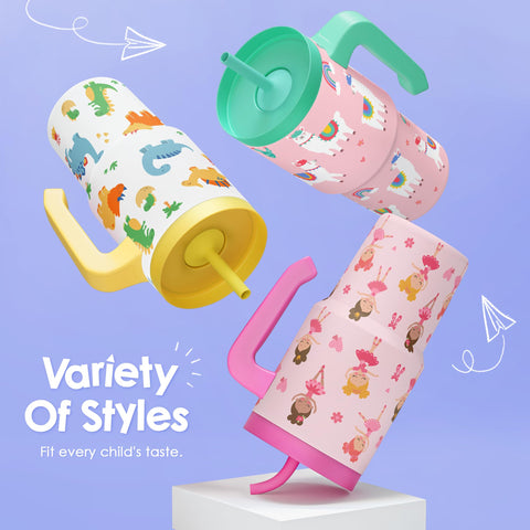 Regalo ideal para niñas y niños con el vaso térmico SANDJEST.