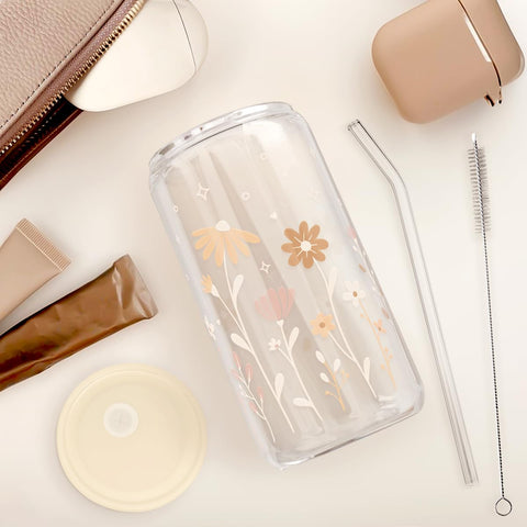 Regalo sostenible Sandjest con vaso floral de 16 oz