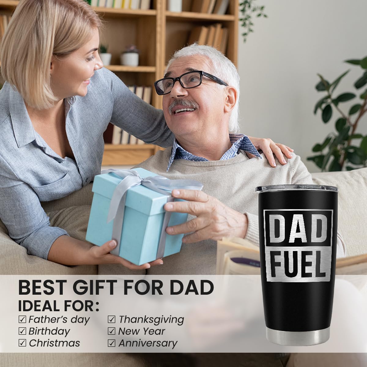 SANDJEST Tapa hermética para vaso térmico, mantiene bebidas seguras y selladas.