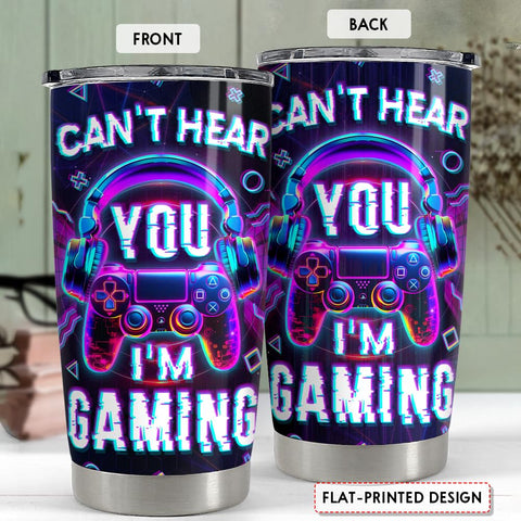 SANDJEST taza-termica diseño para jugadores, ideal para oficina y casa