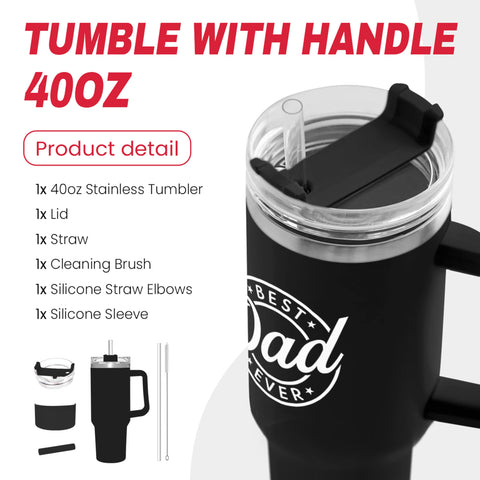 Sandjest Tumbler 40 onzas con aislamiento doble, mantiene bebidas frías o calientes.