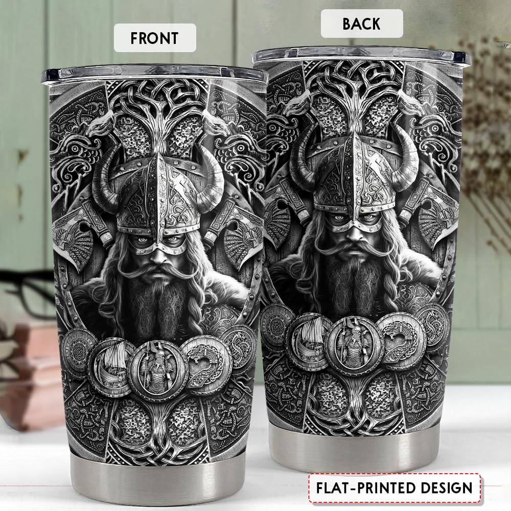 Tumbler de acero inoxidable SANDJEST con aislamiento, ideal para bebidas calientes o frías.