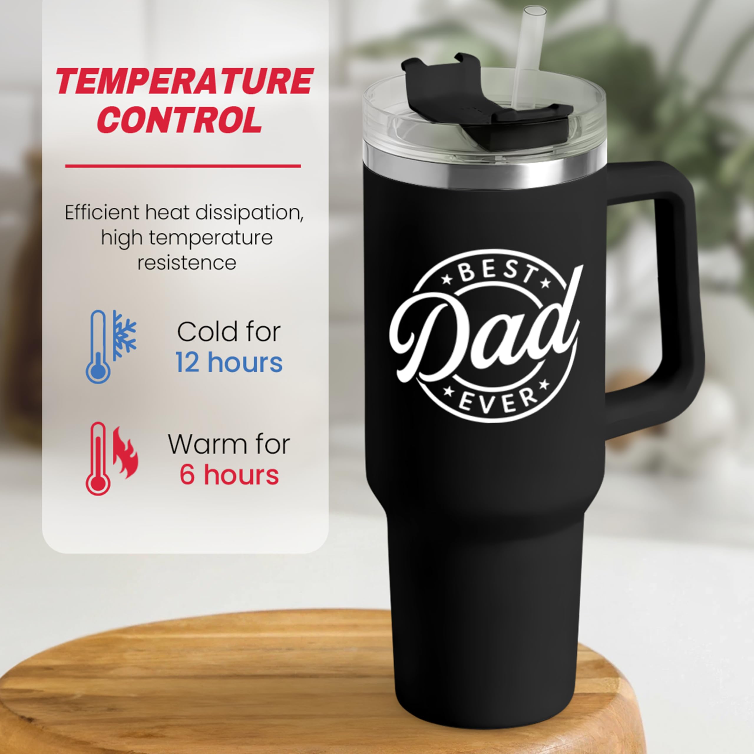 Sandjest Tumbler portátil para casa, oficina y exteriores.