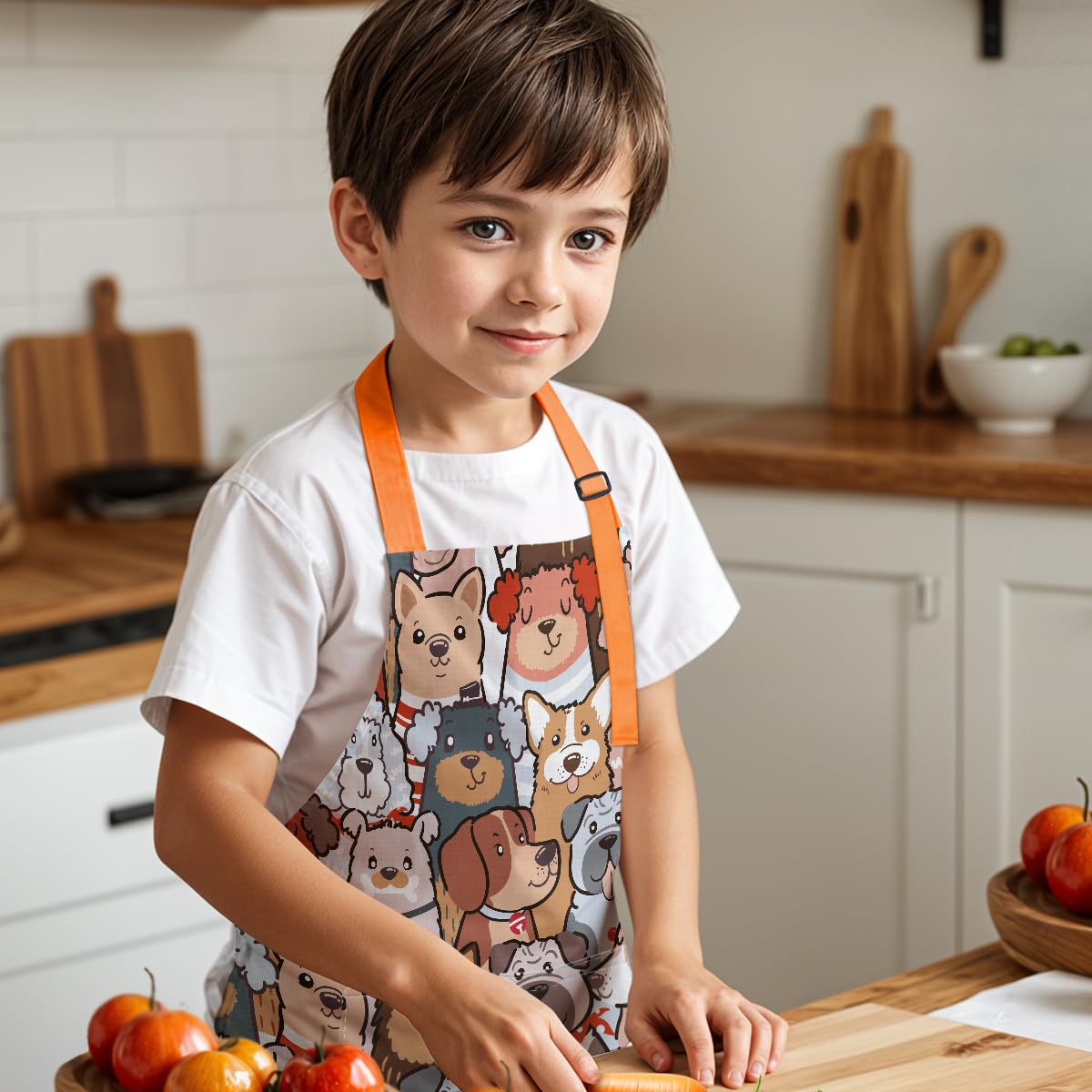 Uso diario con SANDJEST, perfecto para actividades de cocina y manualidades.