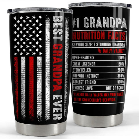 Vaso SANDJEST abuelo de 20 onzas, ideal para bebidas a lo largo del día.