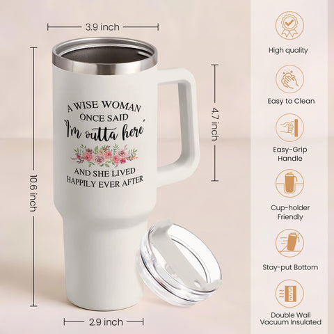 Vaso SANDJEST con doble pared y aislamiento para bebidas frías o calientes
