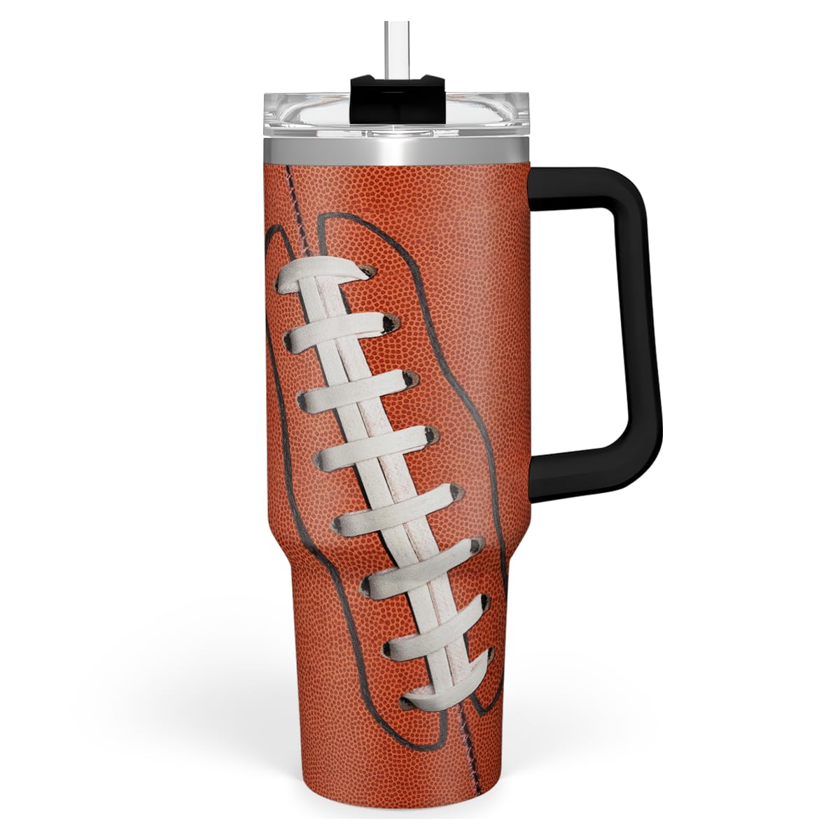 SANDJEST vaso térmico 40oz con asa, ideal para transportar bebidas frías o calientes en cualquier lugar