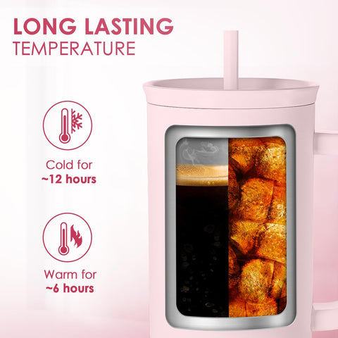 Sandjest vaso térmico para caminar, mantiene temperatura constante