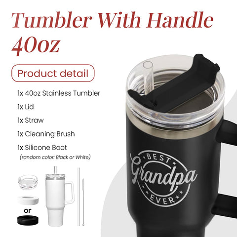 Vaso Sandjest de acero inoxidable con doble aislamiento para bebidas frías o calientes.