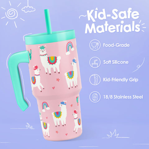 SANDJEST vaso térmico con doble pared para bebidas frías por más tiempo.