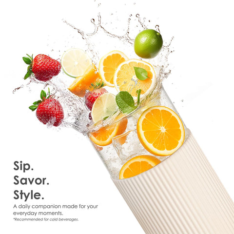 SandJest vaso listo para bebidas frías o calientes