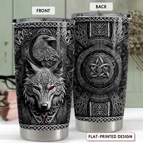 SANDJEST Viking Cup 20oz, acabado acero: duradera y fiable para uso diario