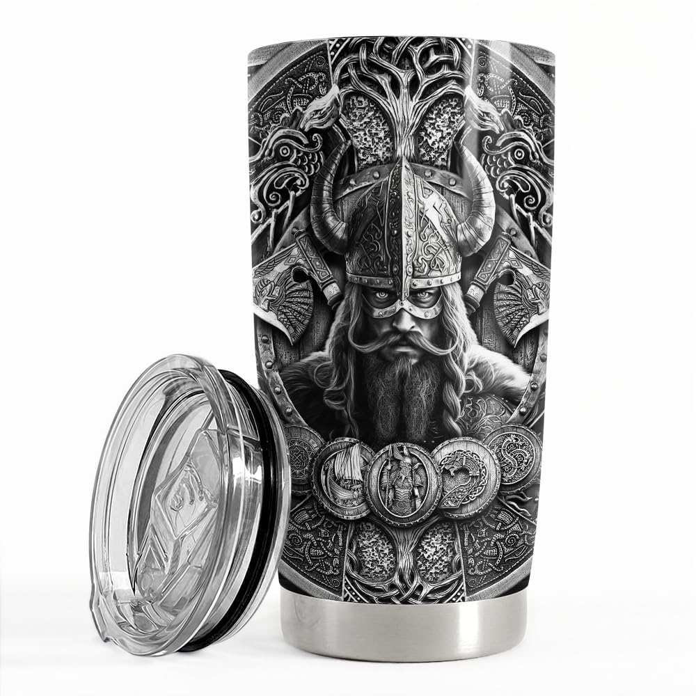 Vaso Viking 20oz de SANDJEST, ideal para bebidas a la temperatura deseada.