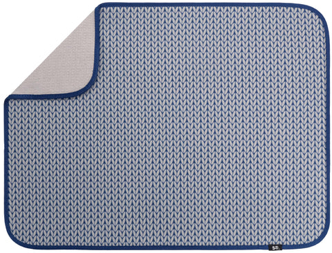 Alfombra S&T INC. para secado de platos, absorbe agua y mantiene la encimera seca.