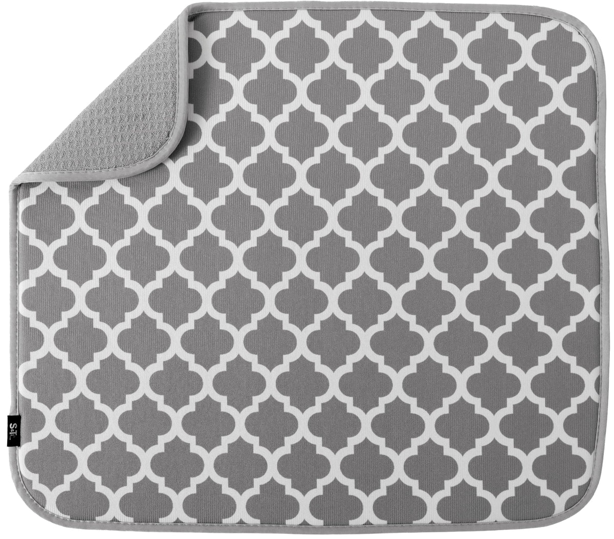 Tapete microfibra S&T INC. para secar platos 16x18, alta absorción.