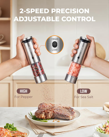 Ajuste externo de grano Sangcon para mayor control sin ensuciar la mesa.