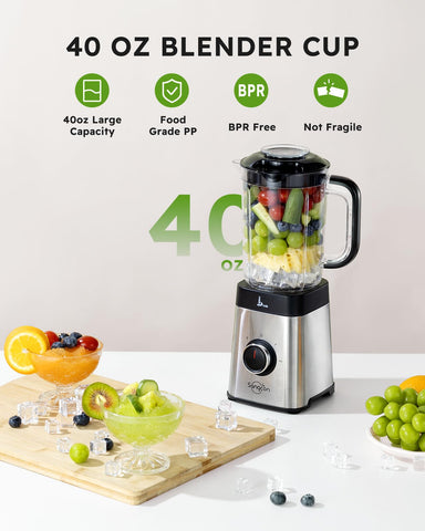 Sangcon cuchillas de acero inoxidable para picar carne y vegetales.