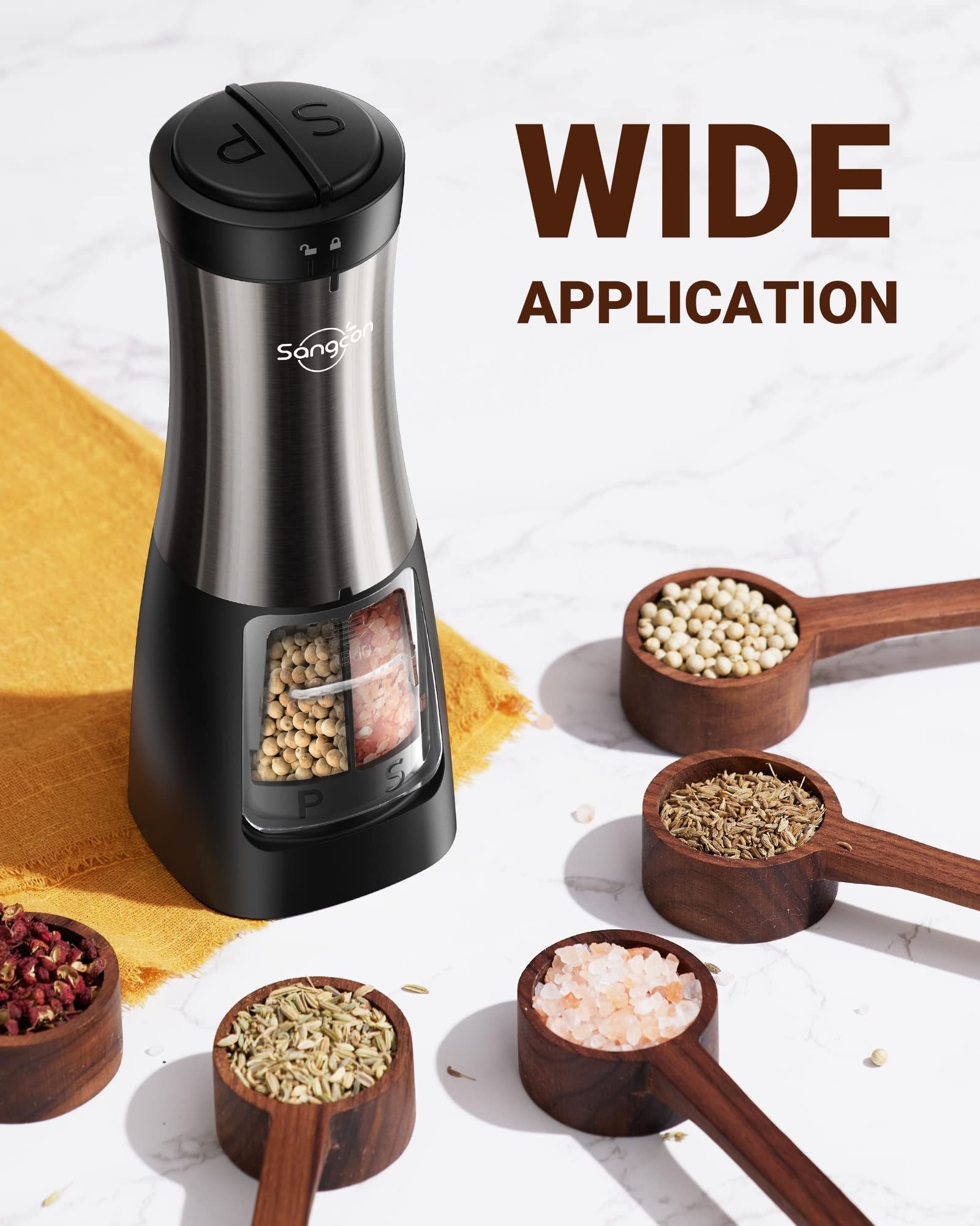 Sangcon diseño ergonómico para mayor comodidad en la cocina