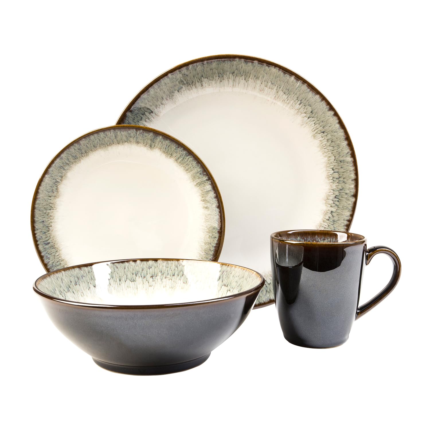 Taza SANGO Novelle Moss de 12 oz para bebidas diarias