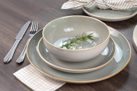 SANGO Resona Moss tazón grande de 7 pulgadas: ideal para platos abundantes.