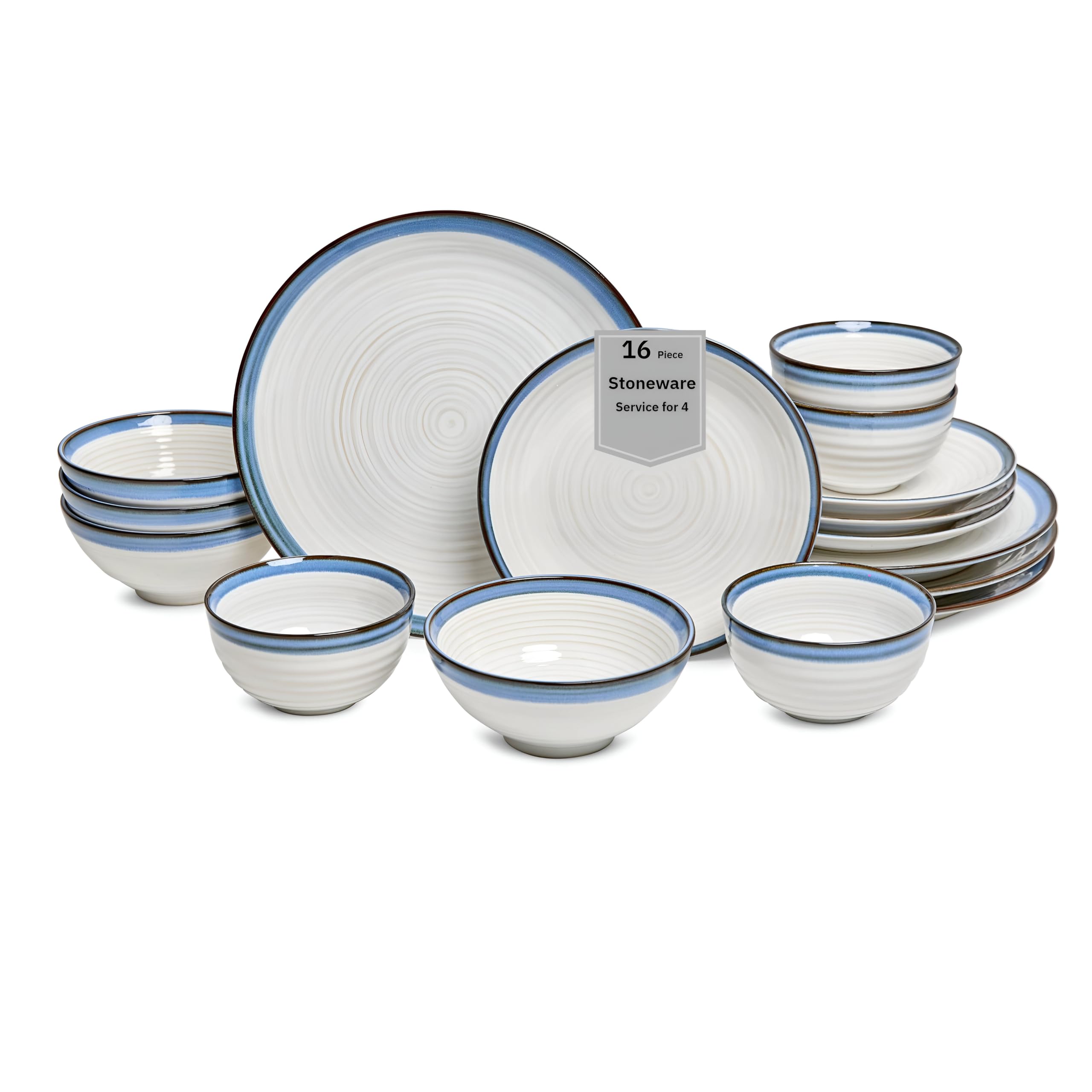 Sango Siterra Santorini: plato de cena 10-75 cm, para uso diario