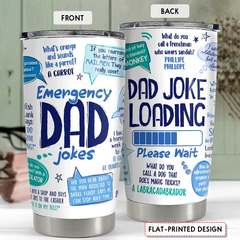 SANDJEST Tumbler para papá 20oz, tapa en primer plano: cierre seguro para viajes.