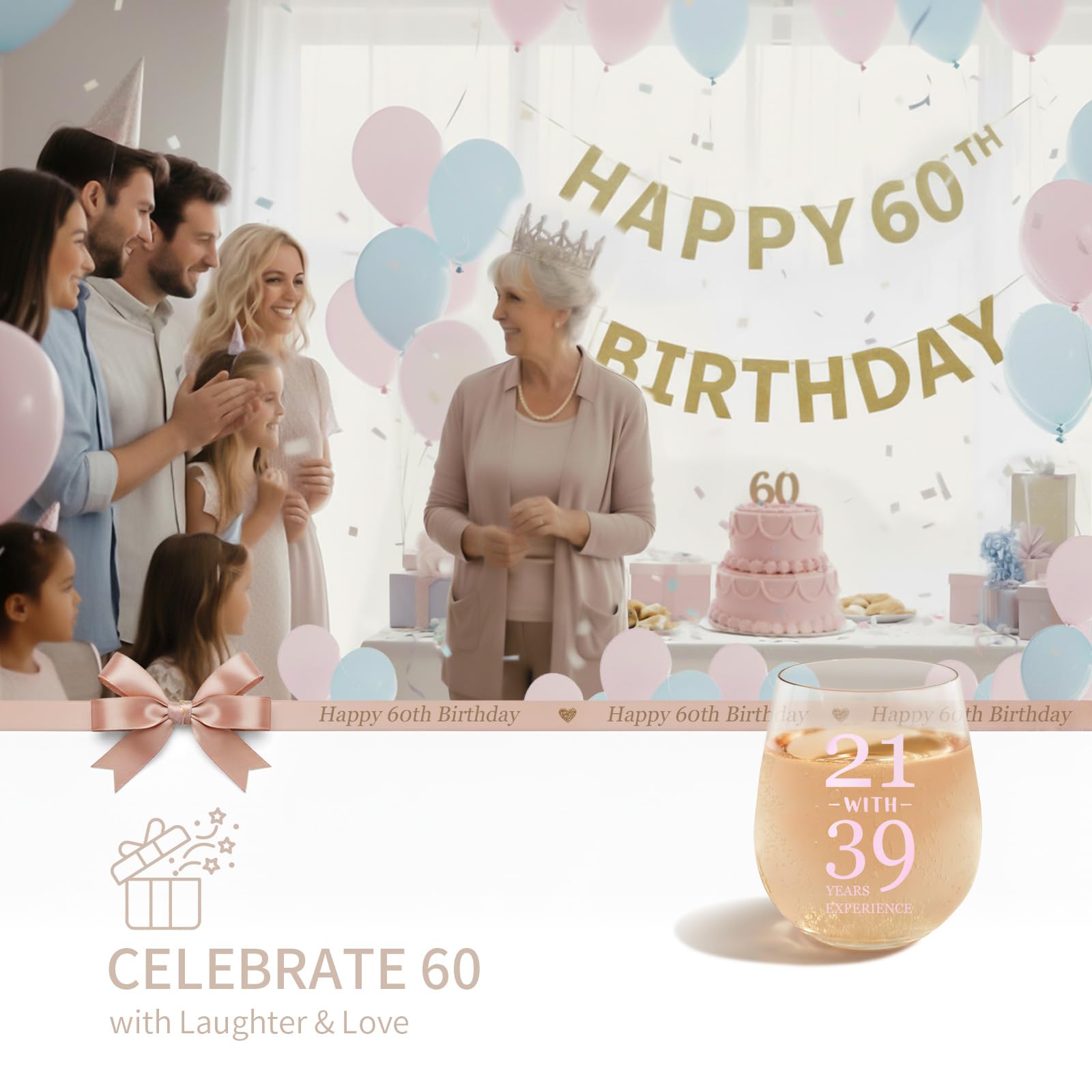 Decoraciones para fiesta 60 años de sanjiayishui crean ambiente festivo