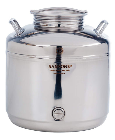 Sansone dispensador con grifo removible para un vertido preciso
